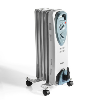 Радиатор масляный 5 секций 1000Вт Оазис UT-10US-10 площаль обогрева S=10кв.м *1