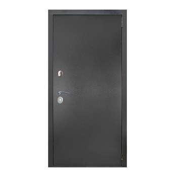 Дверь входная 2050х960х70 мм Дверной континент, левая, серебристый антик/лиственница беленая