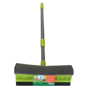 Окномойка "Умничка" телеск.р.до 95см, шир.нас.20см KWL10504-16 Зеленый *1/24