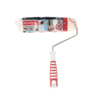 Валик Полиамид 240мм "Профи" d-8мм,ворс 18мм, кр/серый (Акор) *1/20 Валик Полиамид 240мм "Профи" d-8мм,ворс 18мм, кр/серый (Акор) *1/20