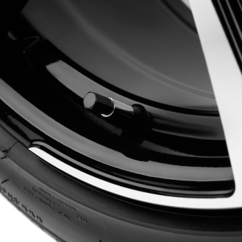 Колпачки на вентиль TORSO черные, набор 4 шт. 863715