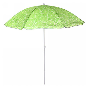 Зонт пляжный D=170см, h-190см "Лайм" ДоброСад