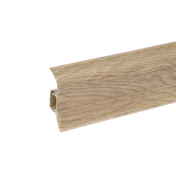 Плинтус напольный 2.5 м Wimar, 58 мм, 837 дуб новарский