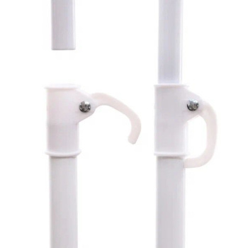 Зонт пляжный D=170см, h-190см "Фламинго" голубой ДоброСад