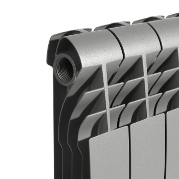 Радиатор биметаллический 6 секций Royal Thermo BiLiner, 500 мм, 960 Вт, серый