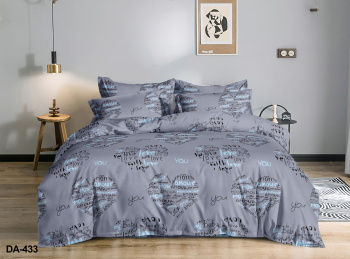 Постельное белье 1,5сп бамбук Орхидея DA-433, наволочки 70*70см - 2шт *1