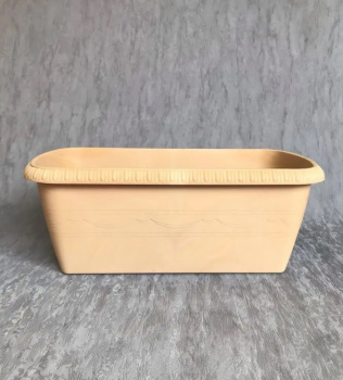 Ящик д/цветов пластм. "Lе Jardin" 40х19х15см с др.реш. прик.вент. Золотой мр.108-29 (Tek.A.Tek)*1/10