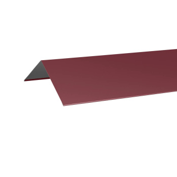 Планка конька 150х150х2000 мм, 0.5 мм, красный