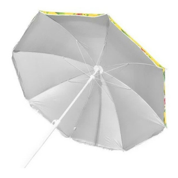 Зонт пляжный D=170см, h-190см "Фламинго" с покрытием от нагрева ДоброСад