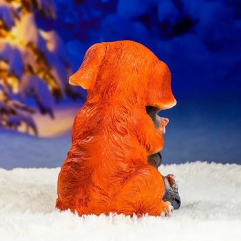 Садовая фигура "Щенок с котёнком" сидящий   1318423