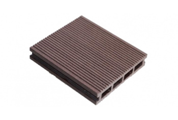 Доска 24х160х3000 мм террасная, вельвет, венге