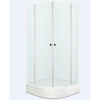 Душевой уголок 90*90*205 DOMANI-Spa Delight 99 низкий поддон белый, мат. стекло 2уп *1