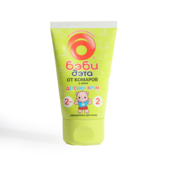 Крем от комаров для детей с 2-х лет 50мл ДЭТА БЭБИ (401) *24 *