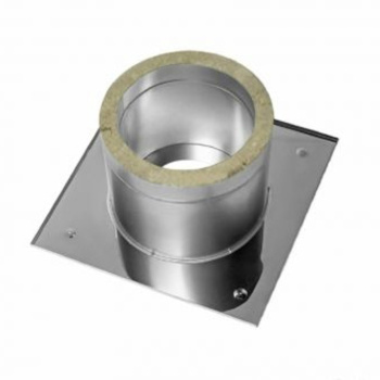 Потолочно-проходной узел ДППУ d115 Т теплый нерж./оцин. 0,5мм/0,5мм AISI430 GS  *1