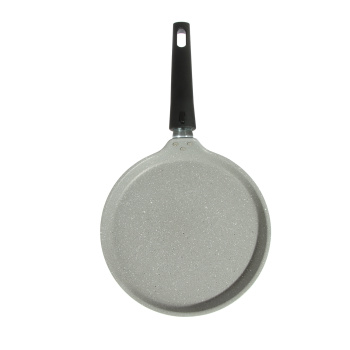 Сковорода алюм. а/приг.литая Kukmara "Мраморная" светлый Блинная d22см Съем.р. сбмс220-1а *1/8