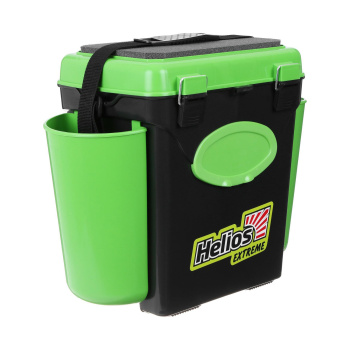 Ящик зимний Helios FishBox 10 л, односекционный, цвет зелёный 2638528 Ящик зимний Helios FishBox 10 л, односекционный, цвет зелёный 2638528