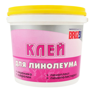 Клей акриловый BROZEX для линолеума, 14 кг