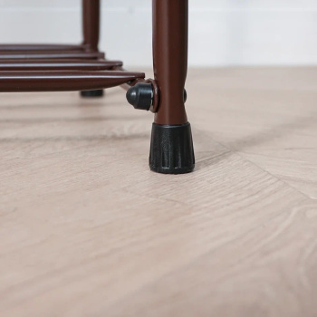 Этажерка "обувница" металл. "Альфа 13ся" 2полки+мягк.Сиднье.с ящик,ш.0,45м,в.048м Кор.ПДОА13СЯ КОР*1