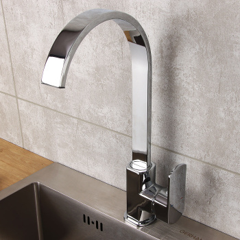 Смеситель для кухни Potato P4019N высокий излив *1/10