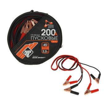 яяяПусковые провода Nova Bright, 200 А, в сумке, 2.5 м 2618032
