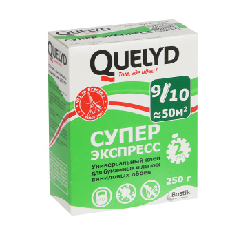 Клей для обоев универсальный 250г "Супер-Экспресс" Quelyd *1/30/1680*