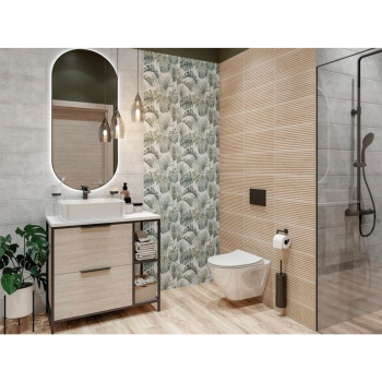 Плитка 44х20 см настенная 1.06 м² Cersanit Urbano, светло-серый