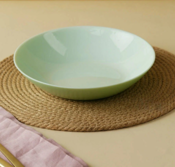 Тарелка стекло Luminarc "Diwali Paradise Green" глуб. d20см светло-зеленый V5840 *24