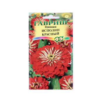 Семена Цинния Исполин красный 0,3гр Гавриш *10/200
