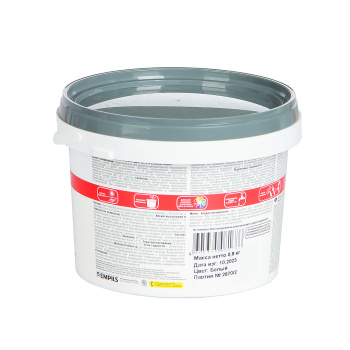 Эмаль для радиаторов акриловая белая матовая 0,8 кг Ореол *1/8/384