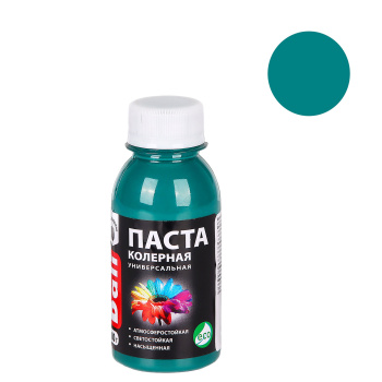 Колер паста бирюзовый 0,1 кг ДАЛИ *8/48