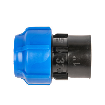 Муфта ПНД компрессия Ø 32х1" внутр. резьба *1/50