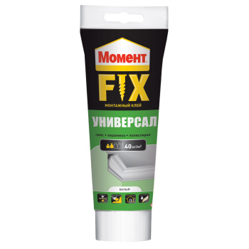 Жидкие гвозди 250 г Момент Монтаж ФИКС Универсал, белый Жидкие гвозди 250 г Момент Монтаж ФИКС Универсал, белый