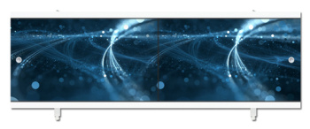 Экран под ванну "Ультра легкий" Синий 1,68м *2