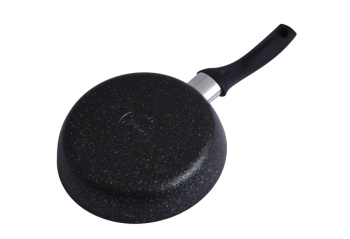 Сковорода алюмин. антипригарная "Kukmara" "Мраморная" темный d18см смт18401а *1/12