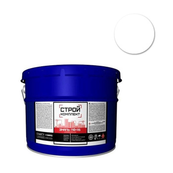 Эмаль ПФ-115 белая 10 кг СТРОЙКОМПЛЕКТ *1/44