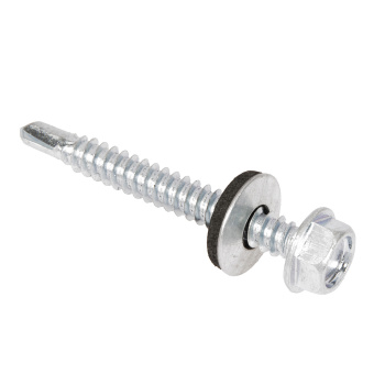 Саморезы кровельные BROZEX 5,5*51 цинк (10кг) промтара *10