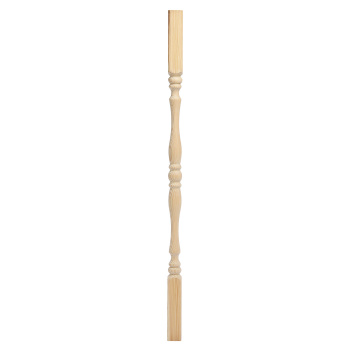 Балясина 4х4х90 см Арелан, точеная, тип 3, сосна, сорт экстра