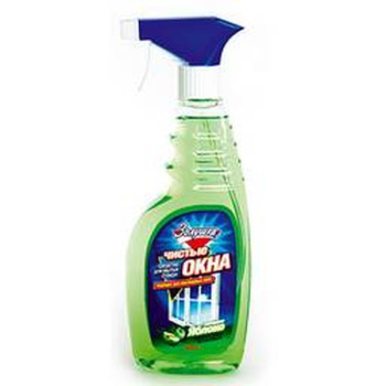 Чист.ср-во д/стекла ЗОЛУШКА Чистые окна с Нашатырным спиртом с распылит 0,5л (Ч21-7) (Москва) *12 Чист.ср-во д/стекла ЗОЛУШКА Чистые окна с Нашатырным спиртом с распылит 0,5л (Ч21-7) (Москва) *12