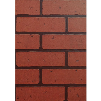 Панель стеновая МДФ "СД" "Кирпич Красный Обожженный" (1,22*2,44 м*6мм) *1