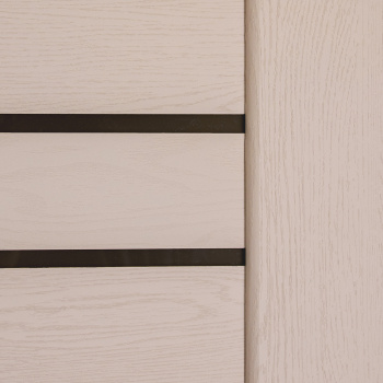 Дверное полотно остекленное Двери Гуд L3 Soft, 2000х700х37 мм, бронза матовое/ясень латте