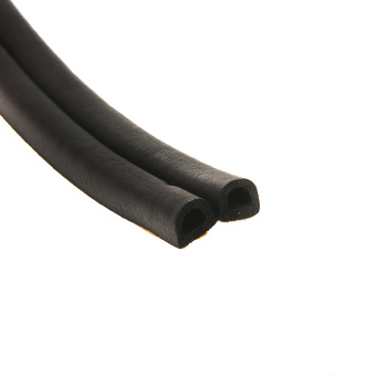 Уплотнитель TYTAN, 21х15 мм, промышленный, профиль D, черный