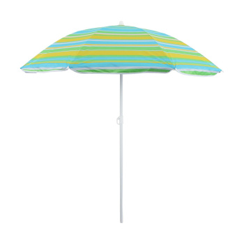 Зонт пляжный Модерн с механизмом наклона, серебр. покрытием d=180 cм, h=195 см, микс 867032