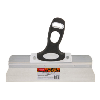 Шпатель фасадный нерж.сталь 300мм двухкомп.ручка (арт.317-0300) *1/10 Шпатель фасадный нерж.сталь 300мм двухкомп.ручка (арт.317-0300) *1/10