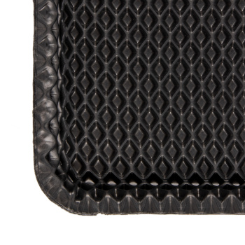 Лоток для обуви 31*51*1 см ЭВА "РОМБ" серый (арт.423)  *1/20