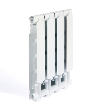 Радиатор алюминиевый 4 секции Royal Thermo Revolution, 500 мм, белый Радиатор алюминиевый 4 секции Royal Thermo Revolution, 500 мм, белый