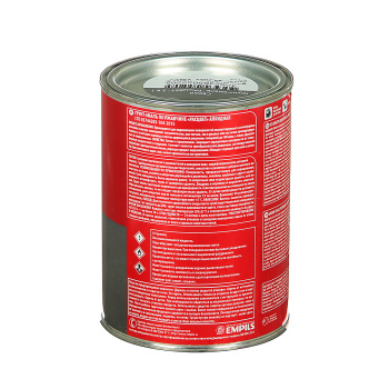 Грунт-эмаль 0.9 кг по ржавчине Расцвет, серая