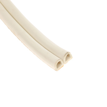 Уплотнитель 12 м TYTAN, 14х12 мм, промышленный, профиль D, белый