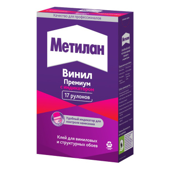 Клей для обоев виниловый 500г "Метилан Винил Премиум" 1035162 (Хенкель)*1/12 *