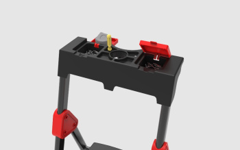 Стремянка стальная 5 ШИРОК.пласт.съемн.ступеней, выс.верхн. площ.1,08м "COMFORT" 133505 "Perilla" *1