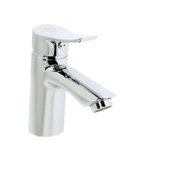 Смеситель для умывальника Milardo Amplex AMPSB00M01, короткий излив, рычажный